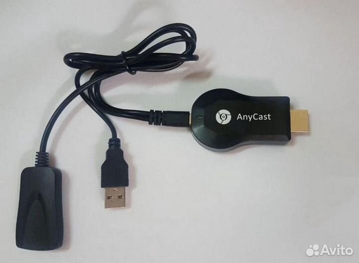 Адаптер тв anycast M4 экран смартфона на тв