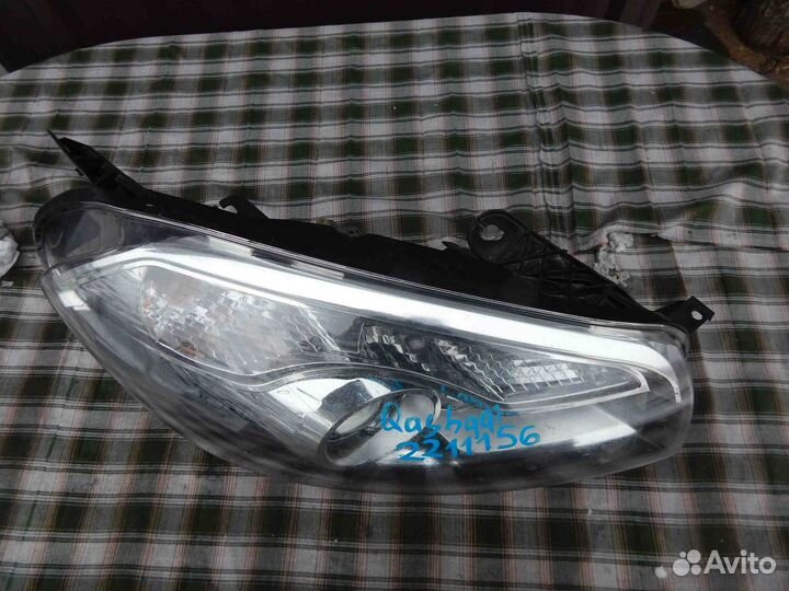 Фара левая Nissan Qashqai 1 поколение рестайлинг