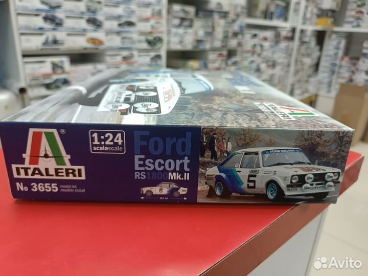 3655ит ford escort RS1800 Mk.II 1:24 Italeri