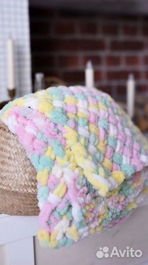 Плед ручной работы