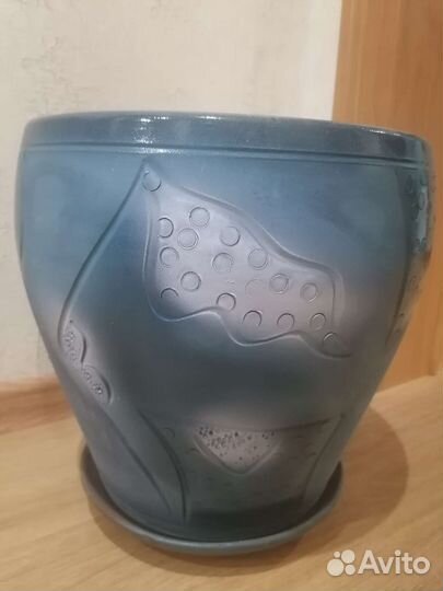 Кашпо керамика 32 см