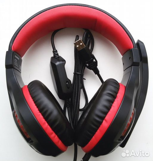 Наушники игровые с микрофоном
