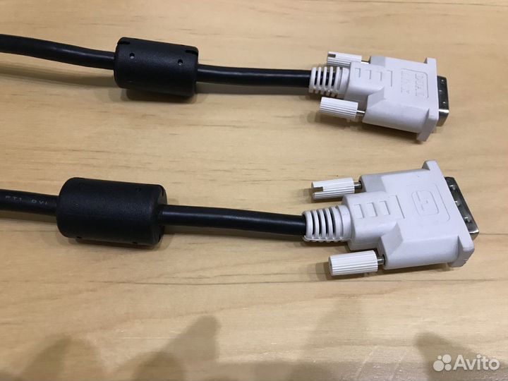 Кабель DVI-DVI, 1,8 м (Новый)