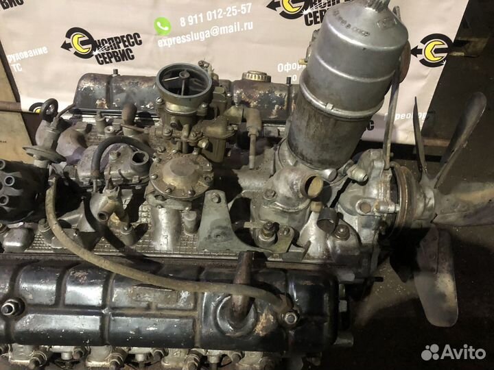 Двигатель газ-66 (газ-53)