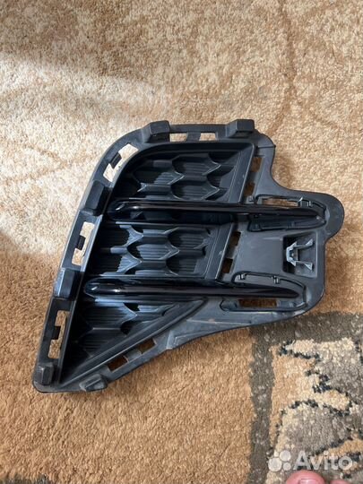 Накладка на задний бампер kia rio х