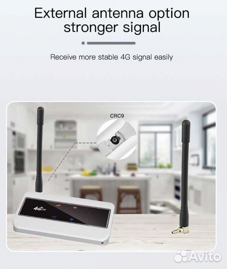 Универсальный роутер с SIM-картой 3G LTE 150 Мбит