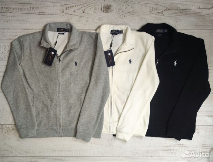 Джемпер polo ralf lauren на молнии
