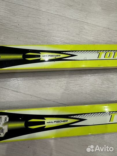 Лыжи беговые fisher tisa с палками