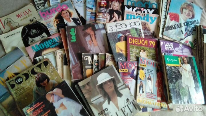 Журналы бурда моден