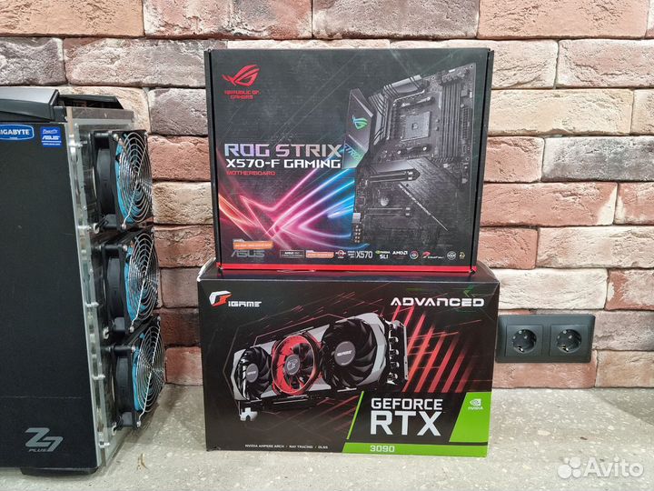 Мощный игровой пк RTX 3090 и ryzen 9