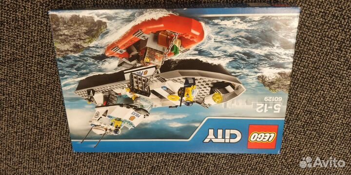 Конструктор lego City 60129 Полицейский катер
