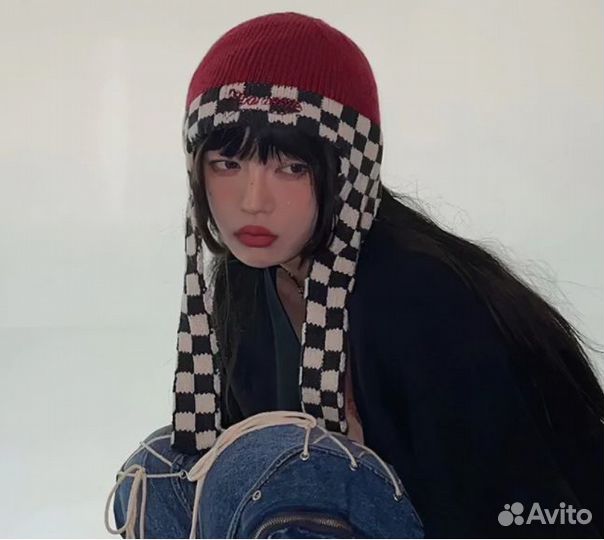 Шапка женская вязаная