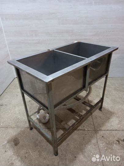 Ванна моечная 2-х секционная