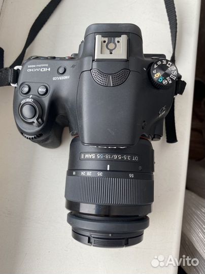 Зеркальный фотоаппарат sony а58