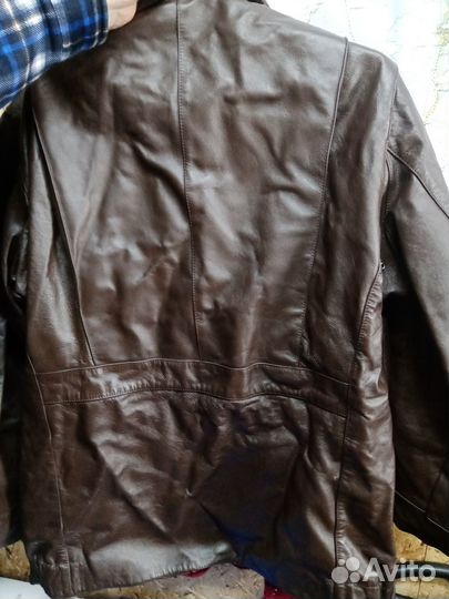 Куртка кожанная