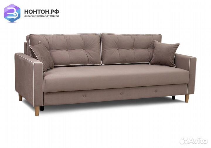 Диван тик-так Айрин светло-коричневый