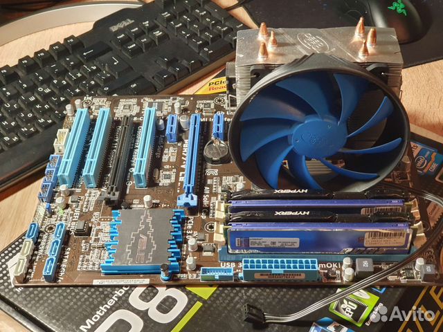 Intel core i7 3770 + Asus P8H77-V LE + 16 gb ddr3