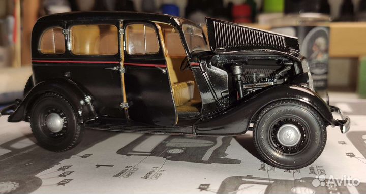 Модель автомобиля газ-М1 1/35