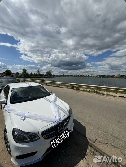 Катаю свадьбы на Меседес Е 200