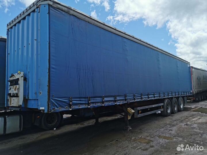 Полуприцеп шторный Krone SDP27, 2002