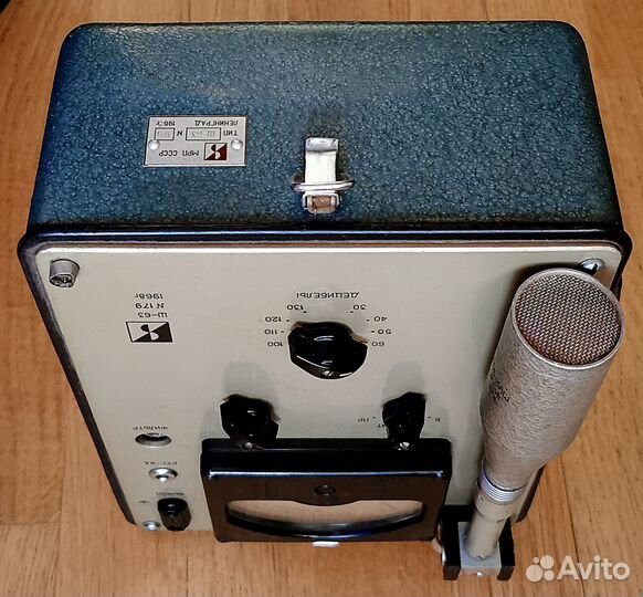 Шумомер Ш-63, 1968г.в. Приборы СССР