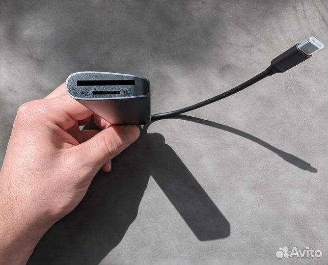 Ugreen. USB концентратор 6 в 1 (хаб), hdmi, 2 x US