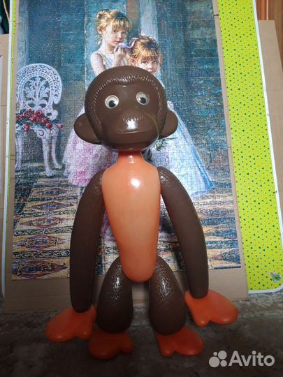 Игрушка обезьяна СССР