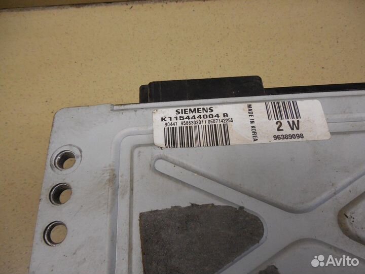 Блок управления двигателем Matiz (klya) 1998