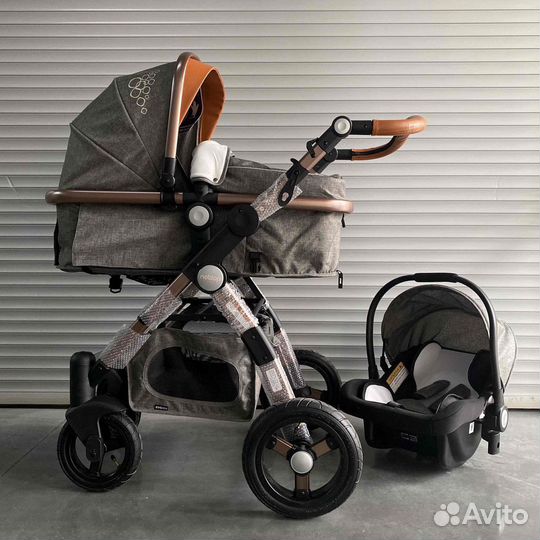 Детская коляска 2 в 1, новая