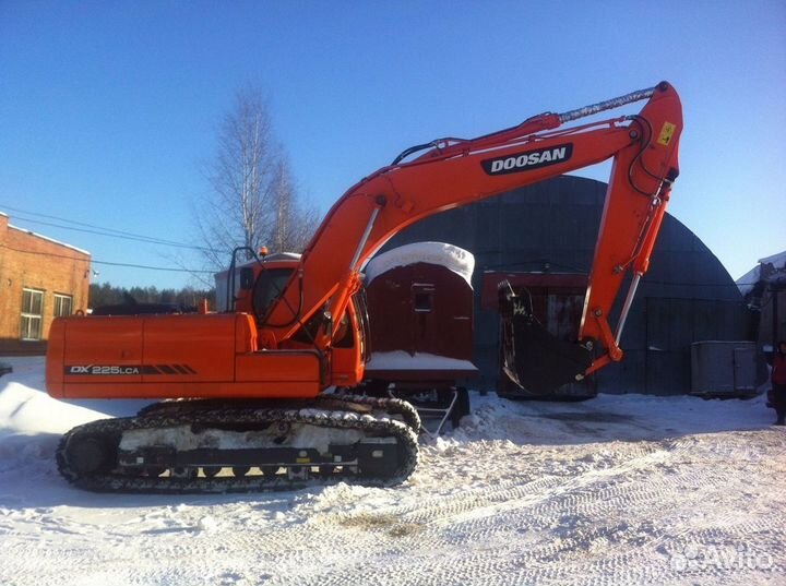 Стекло правое на Doosan DX 190/225/300 LCA