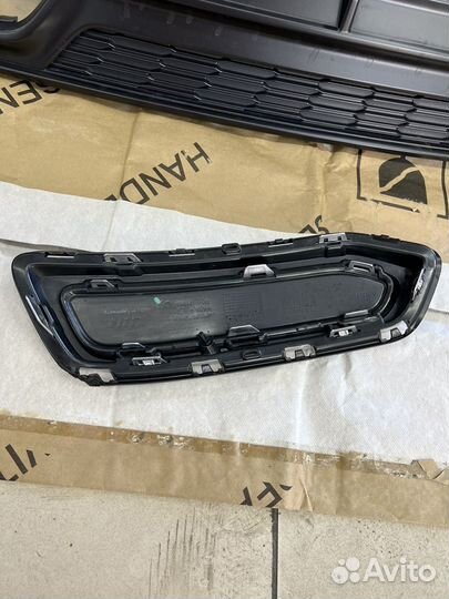 Спойлер заднего бампера audi a6 c8 S-line