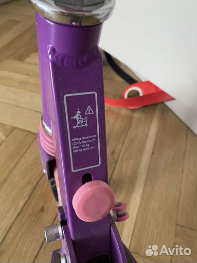 Самокат детский двухколесный бу