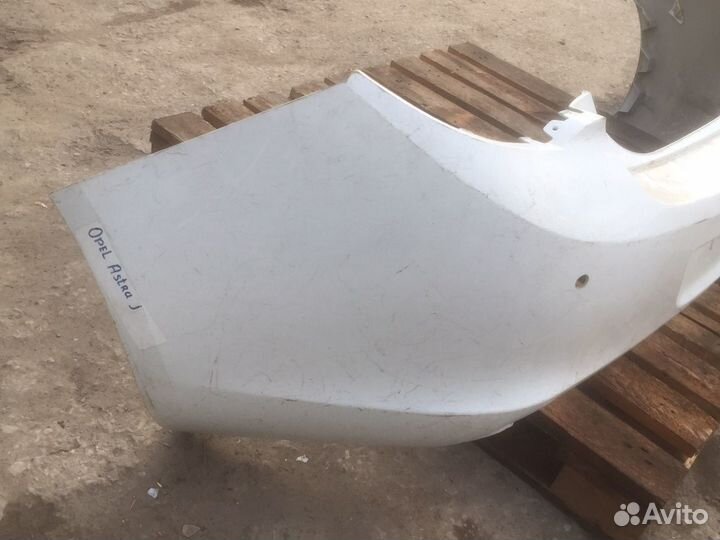 Бампер задний opel astra j седан