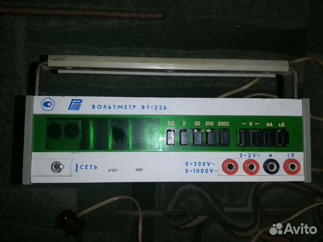 Вольтметр. В7-22а купить в Сызрани | Электроника | Авито