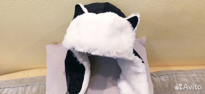 Шапка ушанка детская зимняя