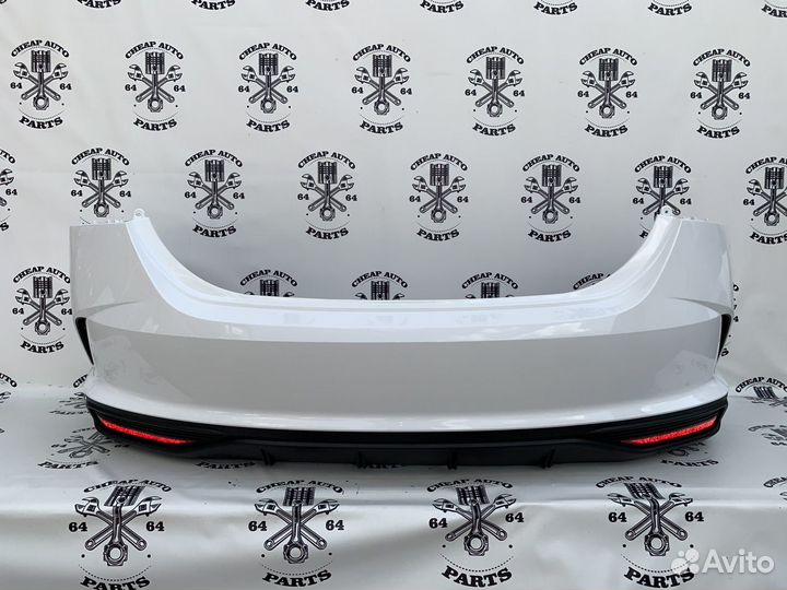 Задний бампер Hyundai Solaris 2 Рестайлинг Ориг