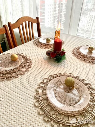 Салфетки сервировочные ручная работа