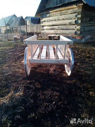 Декоративная телега