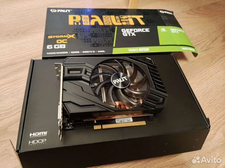 Видеокарта GTX 1660 super stormx