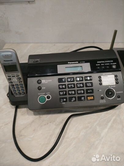 Телефон факс panasonic KX-FC968