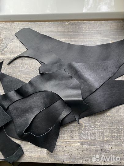 Обрезки натуральной кожи