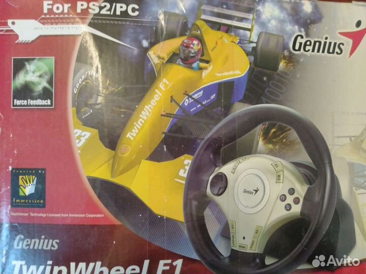 Игровой руль Twin wherl F1