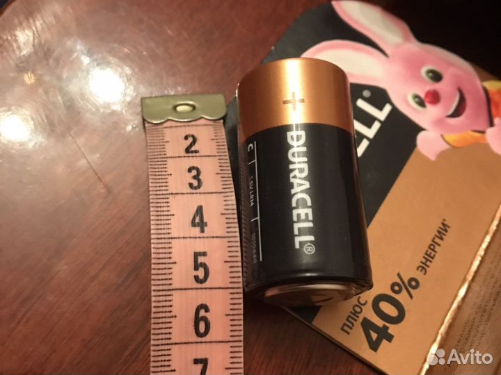 Батарейки duracell C2 1,5 V
