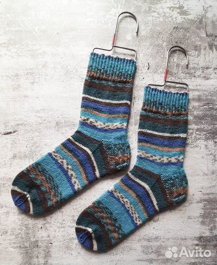Вязаные носки