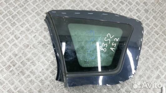 Стекло кузова боковое заднее левое peugeot 308 1