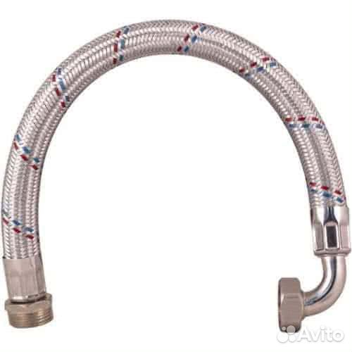 Подводка гибкая с уголком FxM 50см jemix