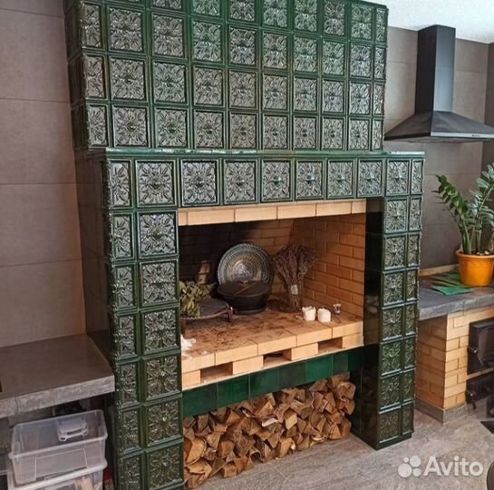 Изразцы для печи и камина