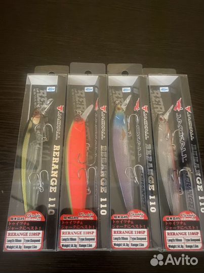 Воблер jackall rerange 110