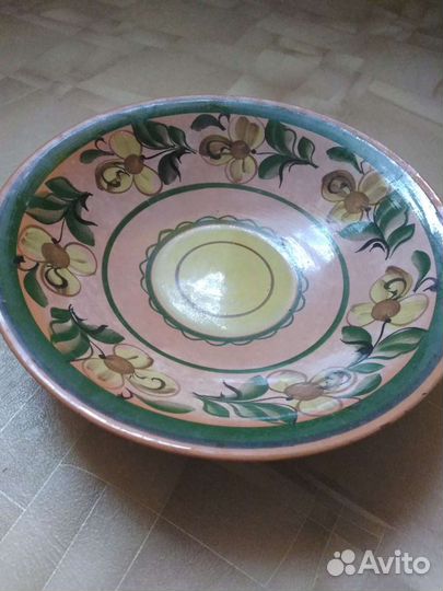 Блюдо керамика