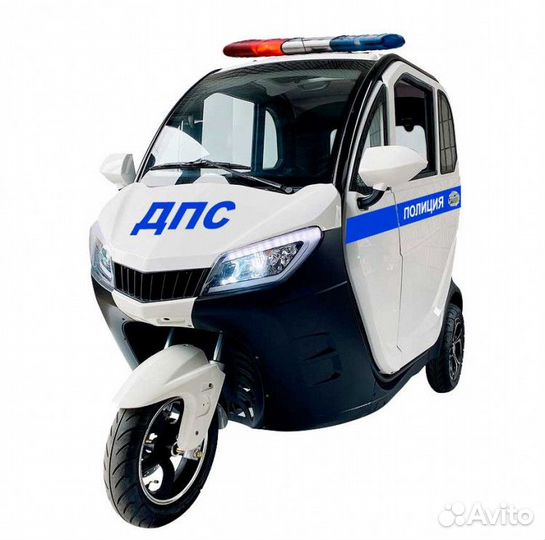 Трицикл пассажирский GreenCamel Шторм (60V 2200W)